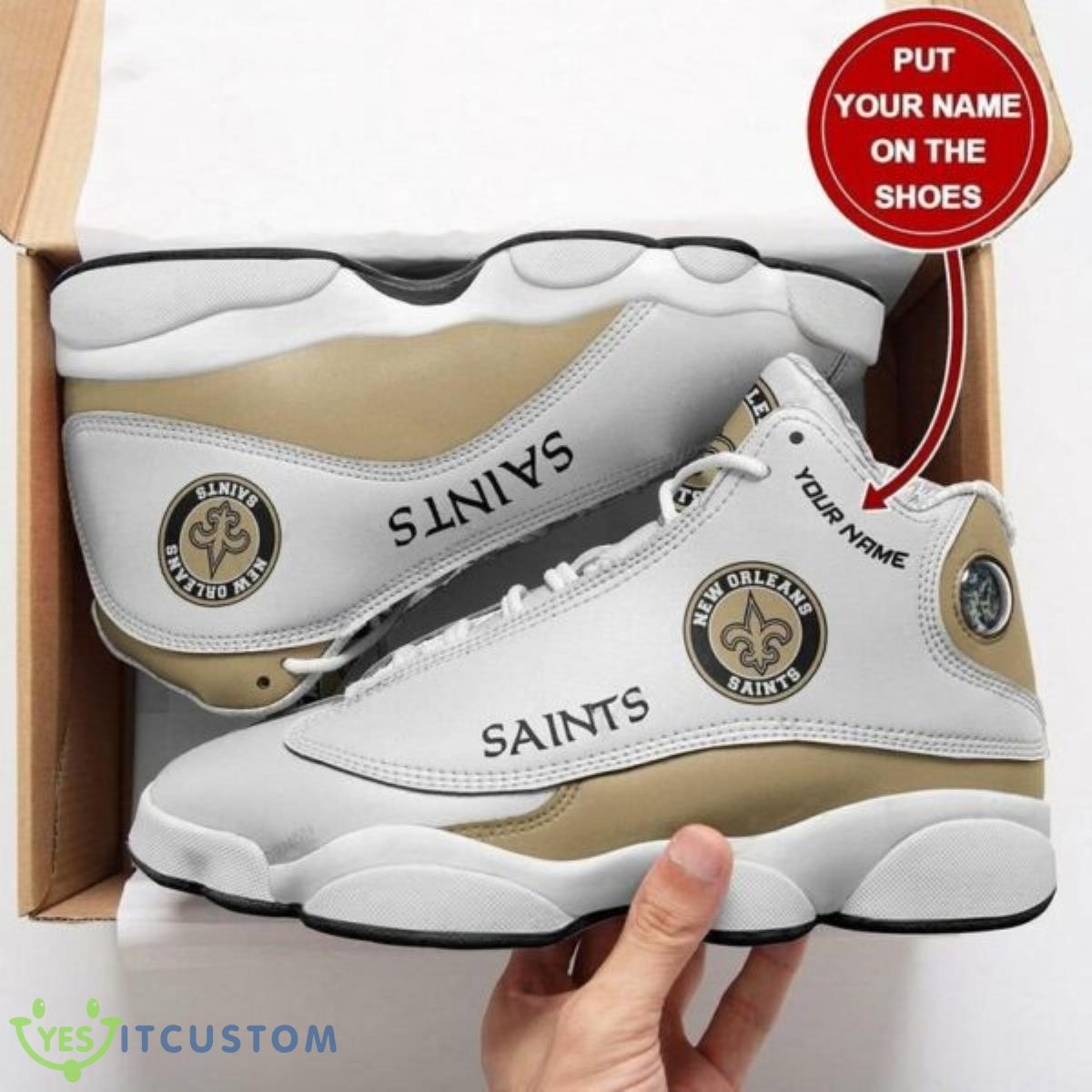 custom name new orleans saints nfl air jordan 13 impressive gift