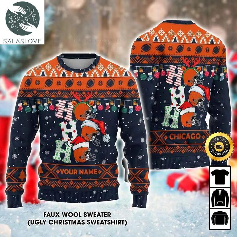 customized chicago bears ugly christmas sweater 1 m3apcy