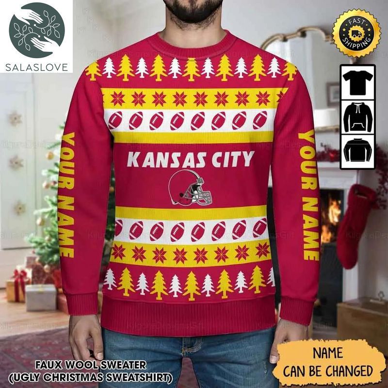 customized kansas city chiefs ugly christmas sweater 1 n6qh3j