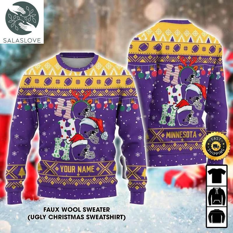 customized minnesota vikings ugly christmas sweater 1 yftdoz