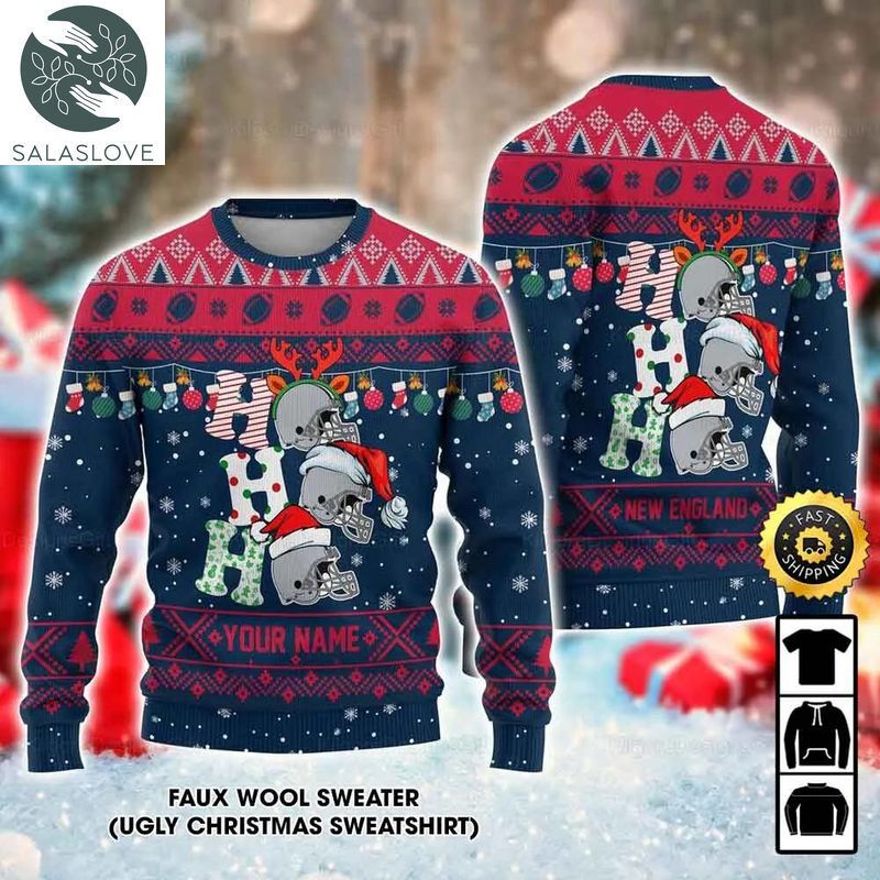 customized new england ugly christmas sweater gift for fan 1 hxxoms