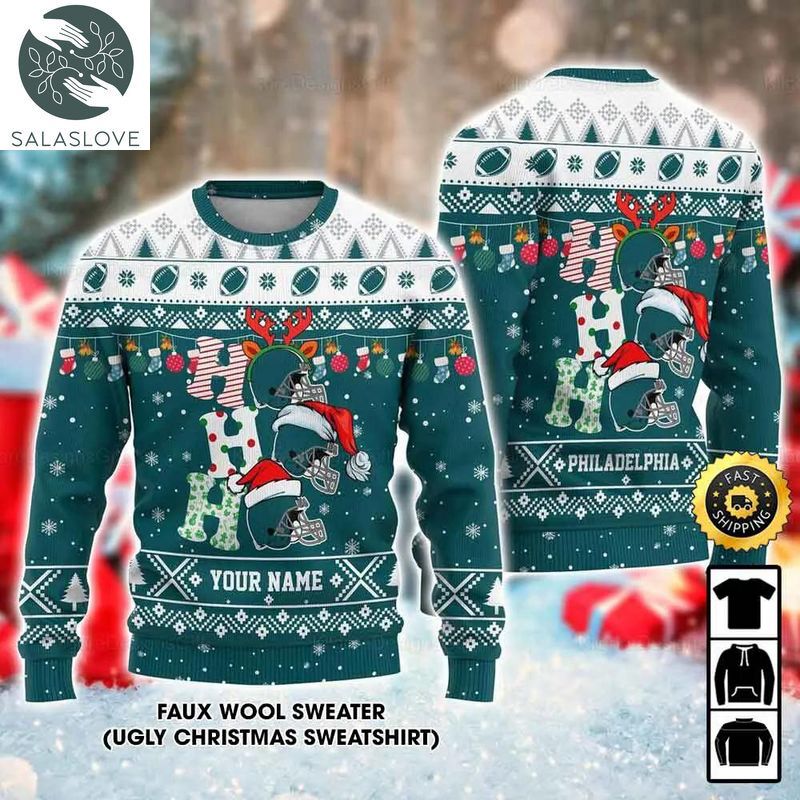 customized philadelphia eagles ugly christmas sweater 1 jekzzr