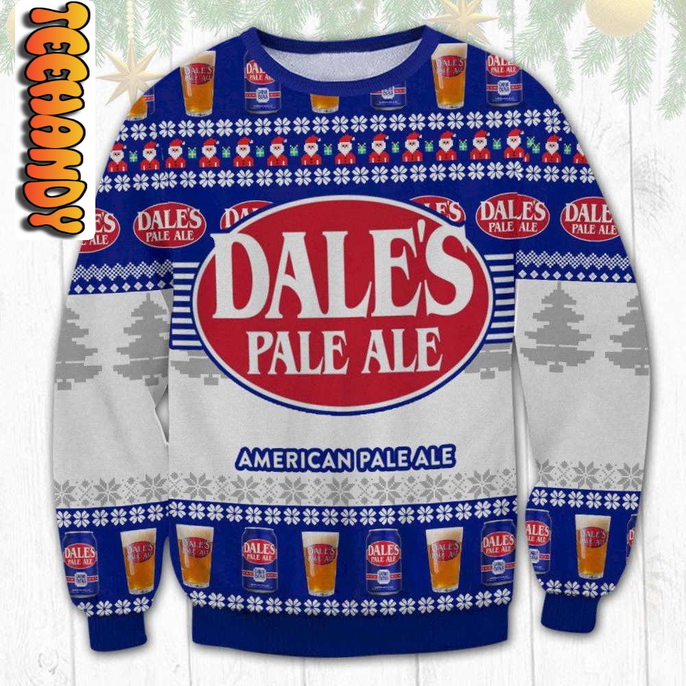 dales pale ale ugly christmas sweater39482