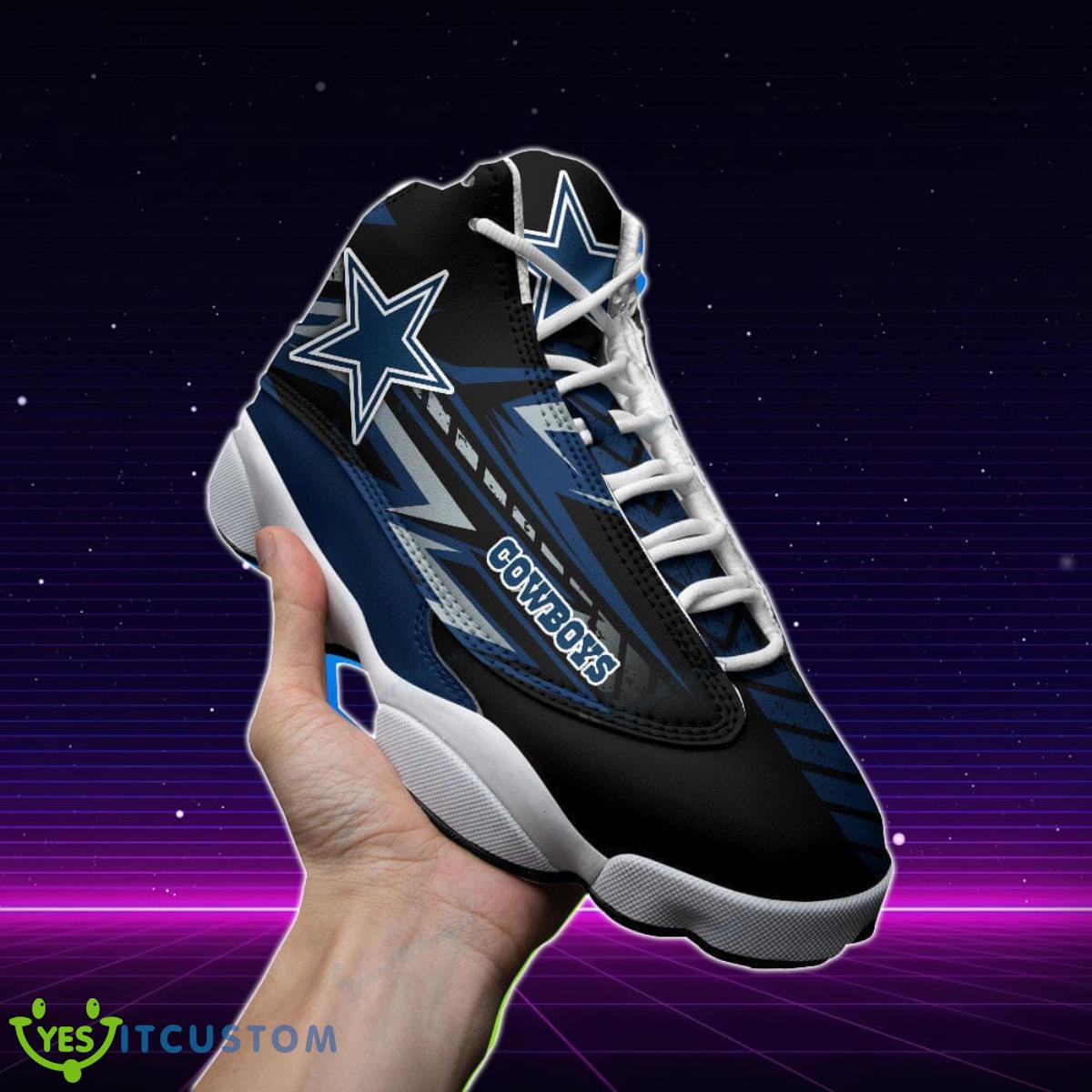 dallas cowboys air jordan 13 sneakers best gift for men and women