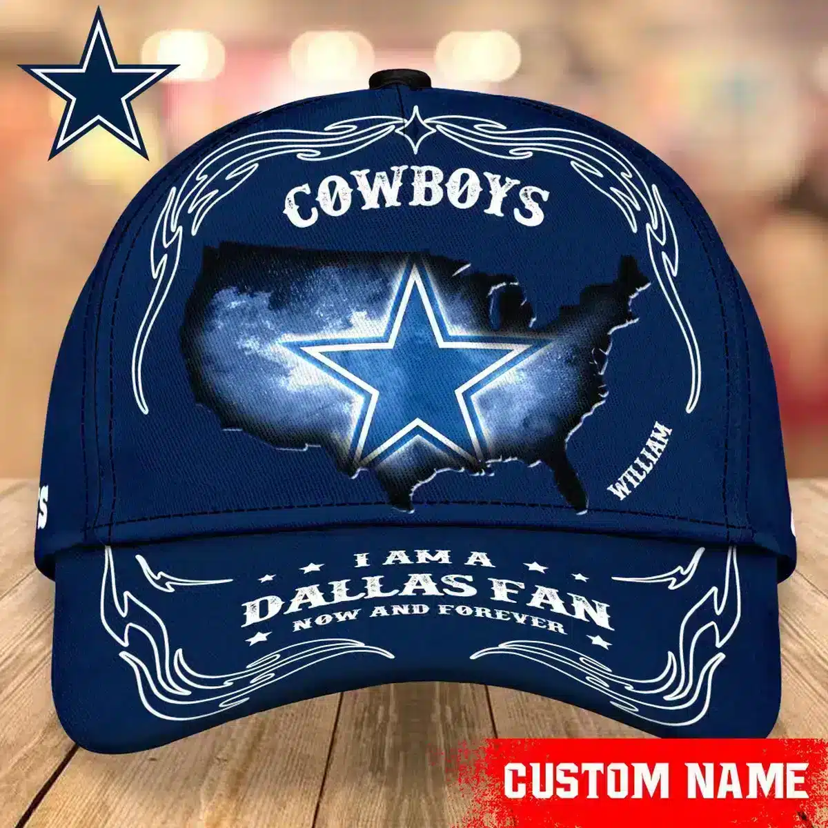 dallas cowboys classic cap gift for fans wty241181 si1yv