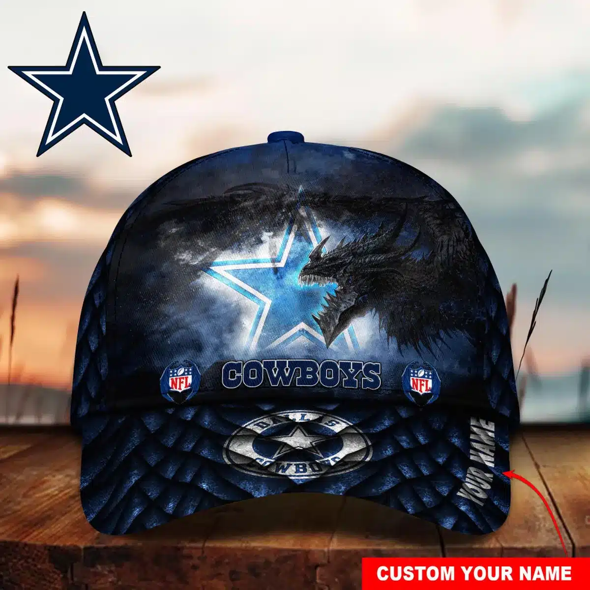 dallas cowboys classic cap gift for fans wty241205 thcqx