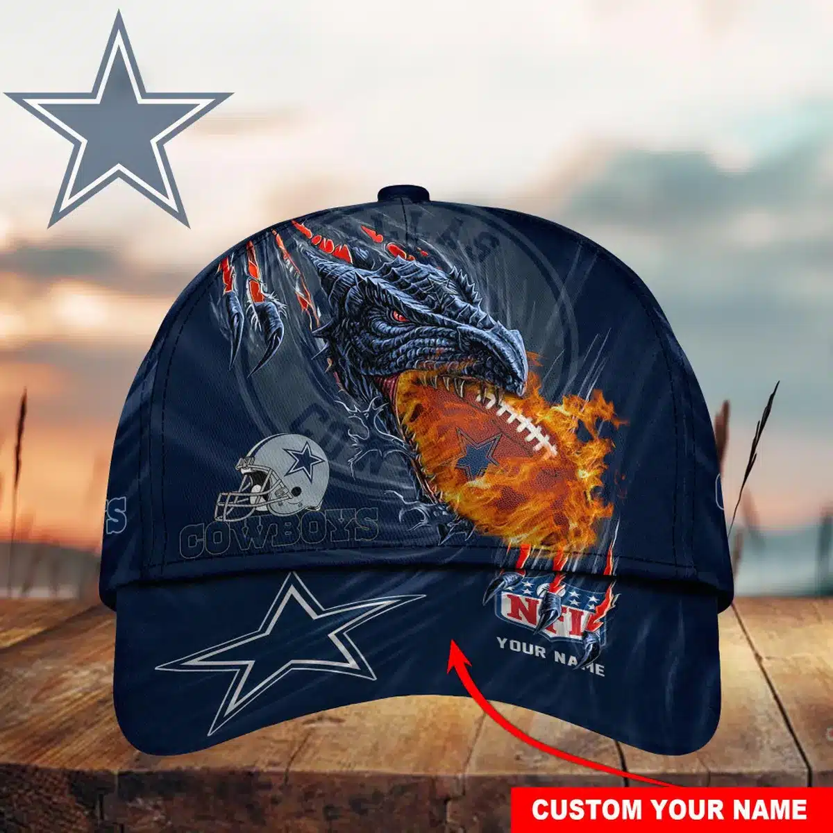 dallas cowboys classic cap gift for fans wty241215 gv6li