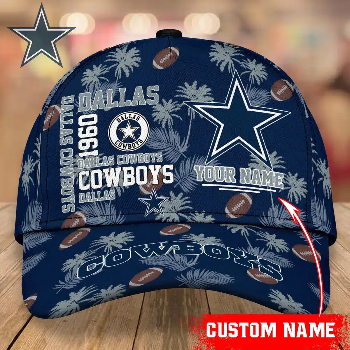 dallas cowboys classic cap gift for fans wty241228 obcei