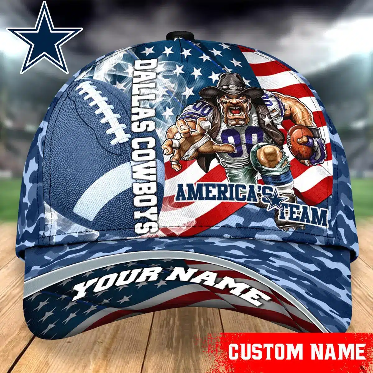 dallas cowboys classic cap gift for fans wty241230 vcqne