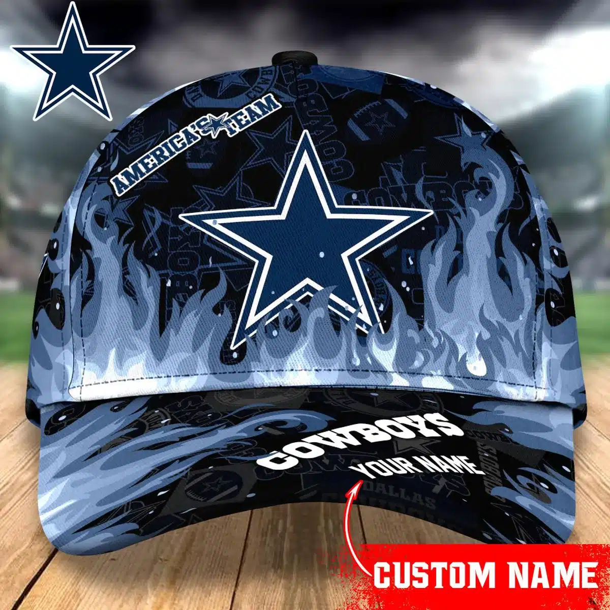 dallas cowboys classic cap gift for fans wty241243 xxipj