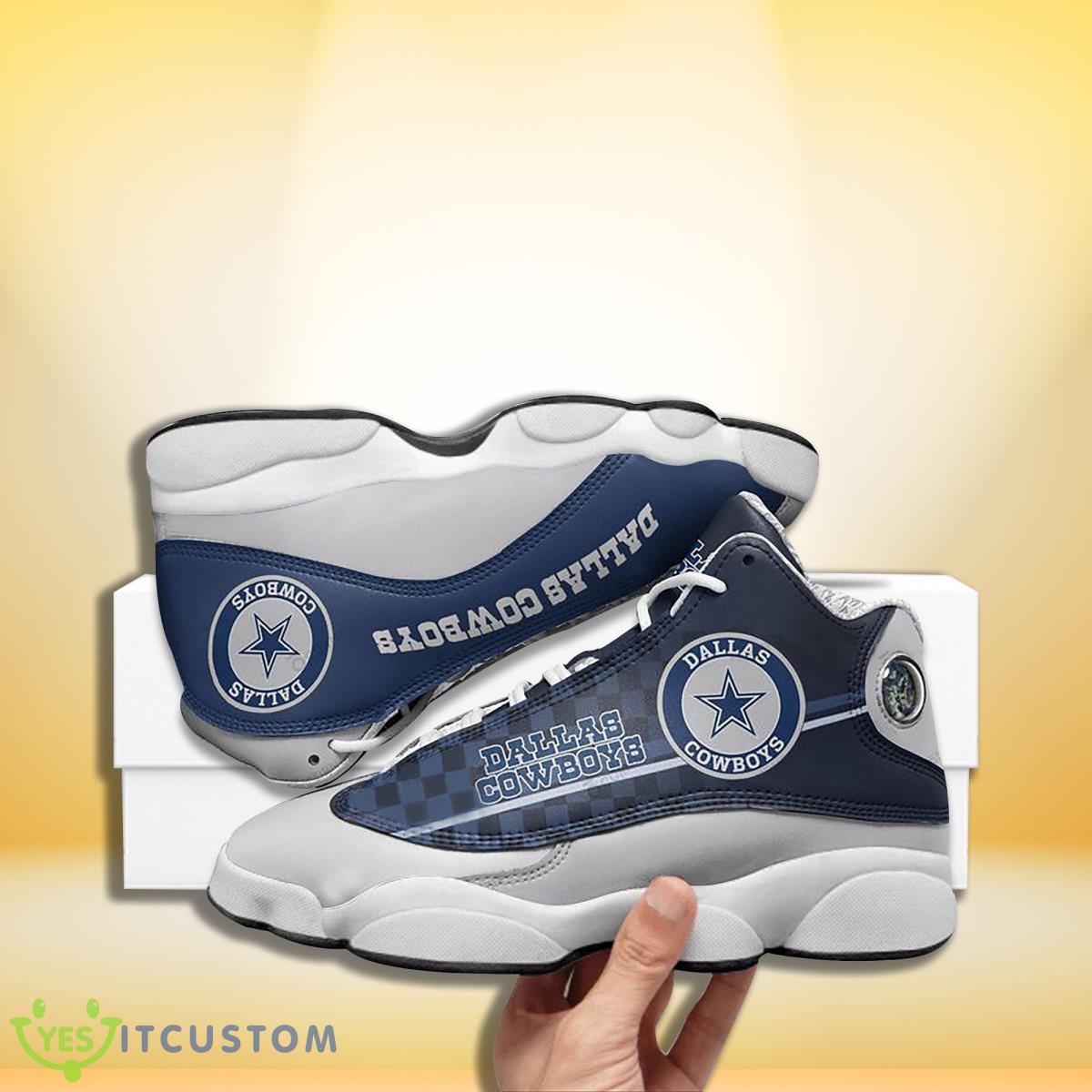 dallas cowboys football team custom name air jordan 13 sneakers for men women fans