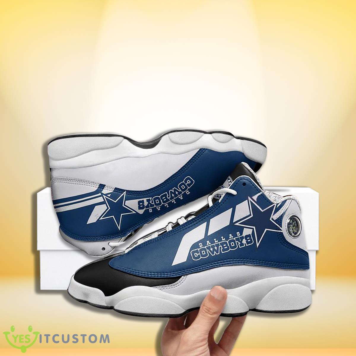 dallas cowboys football team custom name air jordan 13 sneakers special gift for men women