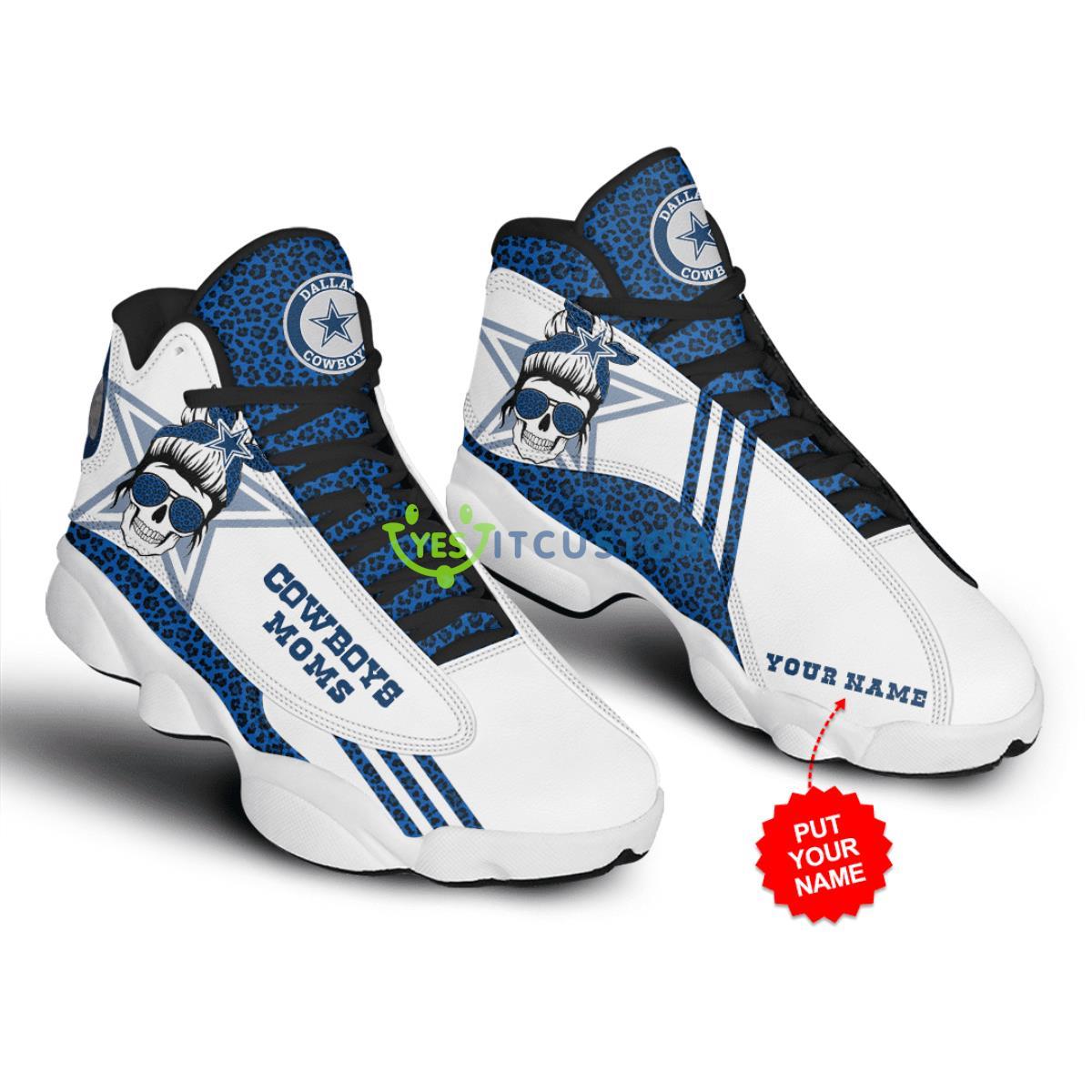 dallas cowboys football team personalized air jordan 13 impressive gift for real fans