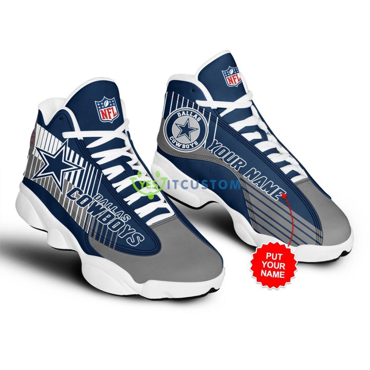 dallas cowboys football team personalized air jordan 13 special gift for real fans