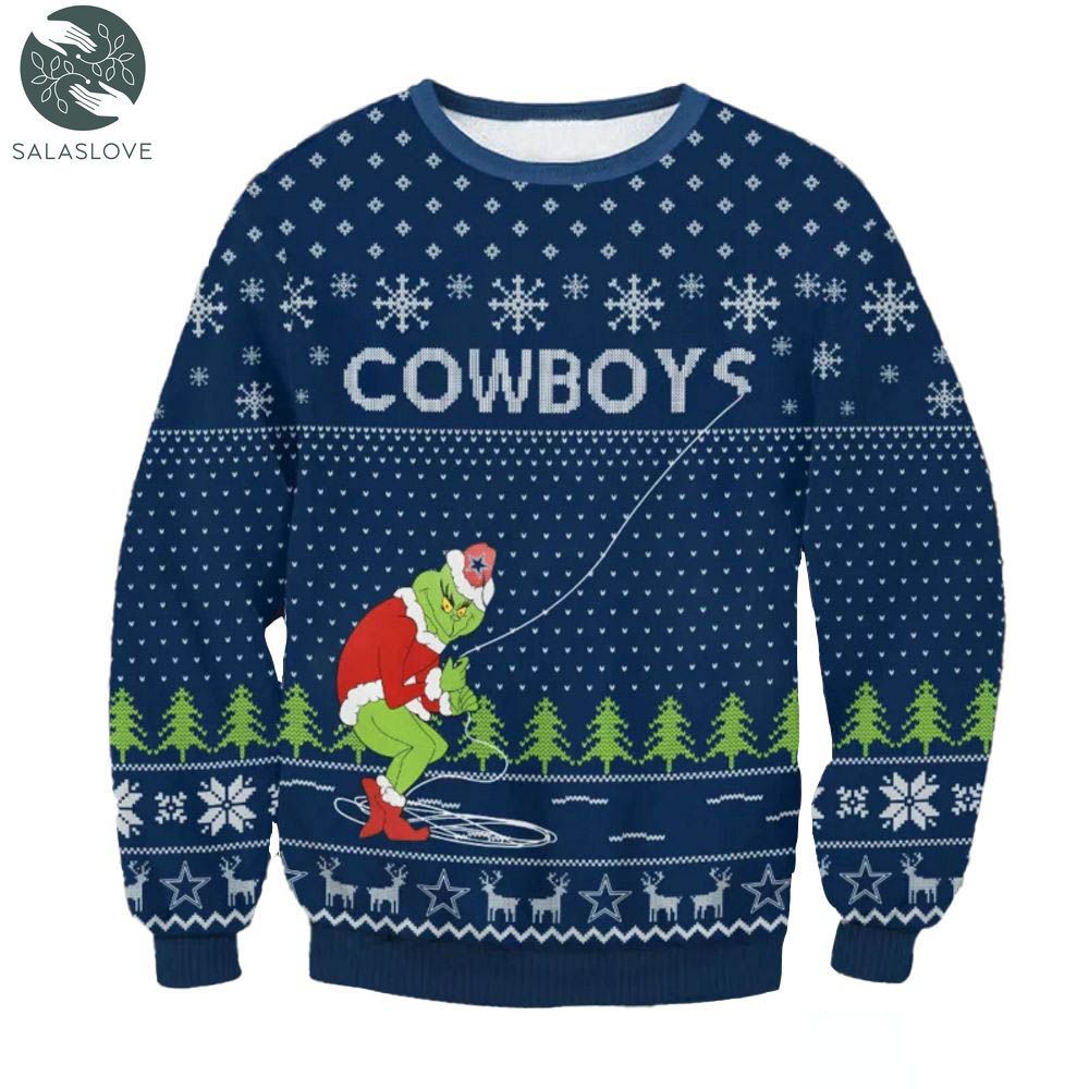 dallas cowboys grinch remove thread nfl ugly christmas sweater 1 rrvrmp