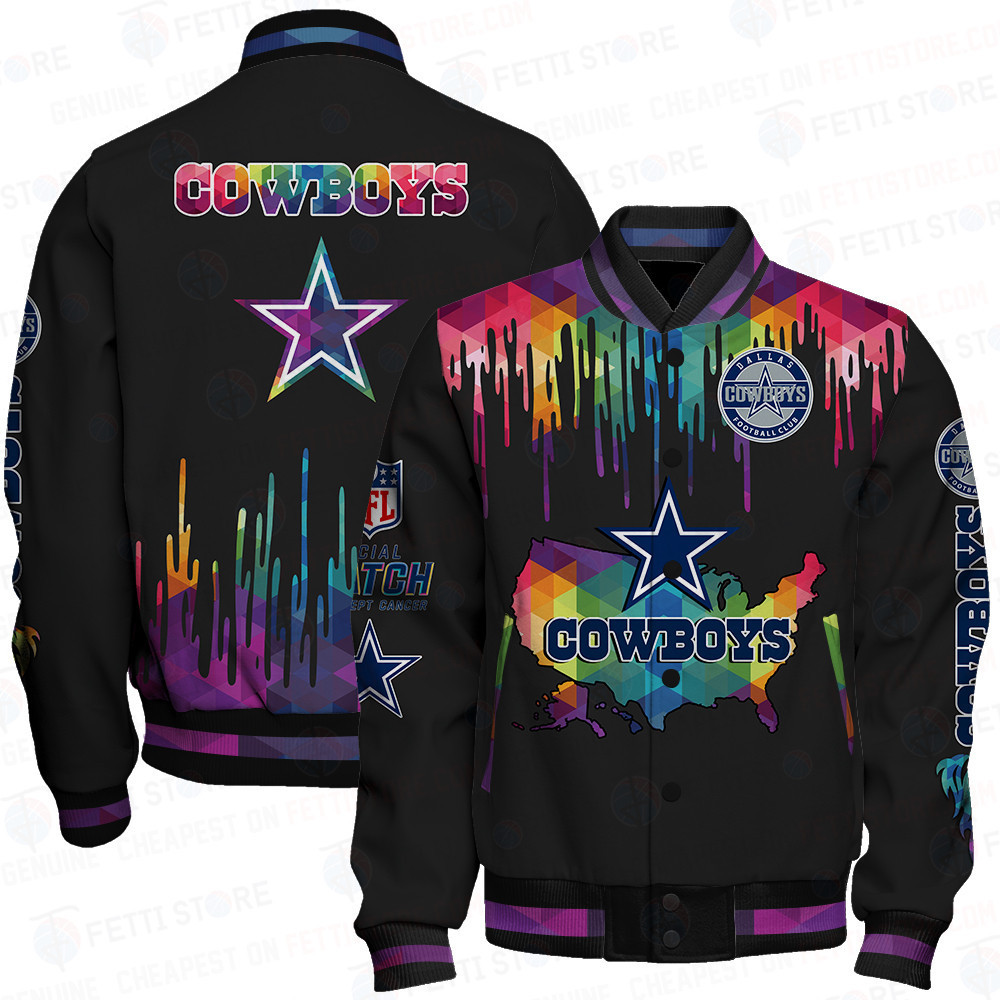 dallas cowboys nfl baseball varsity jacket baseball jacket all over print v3 6od7g