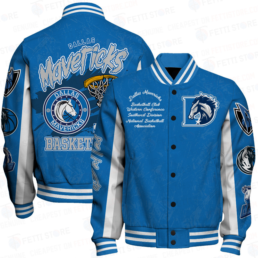 dallas mavericks nba baseball varsity jacket baseball jacket all over print sfat v18 b9qqp