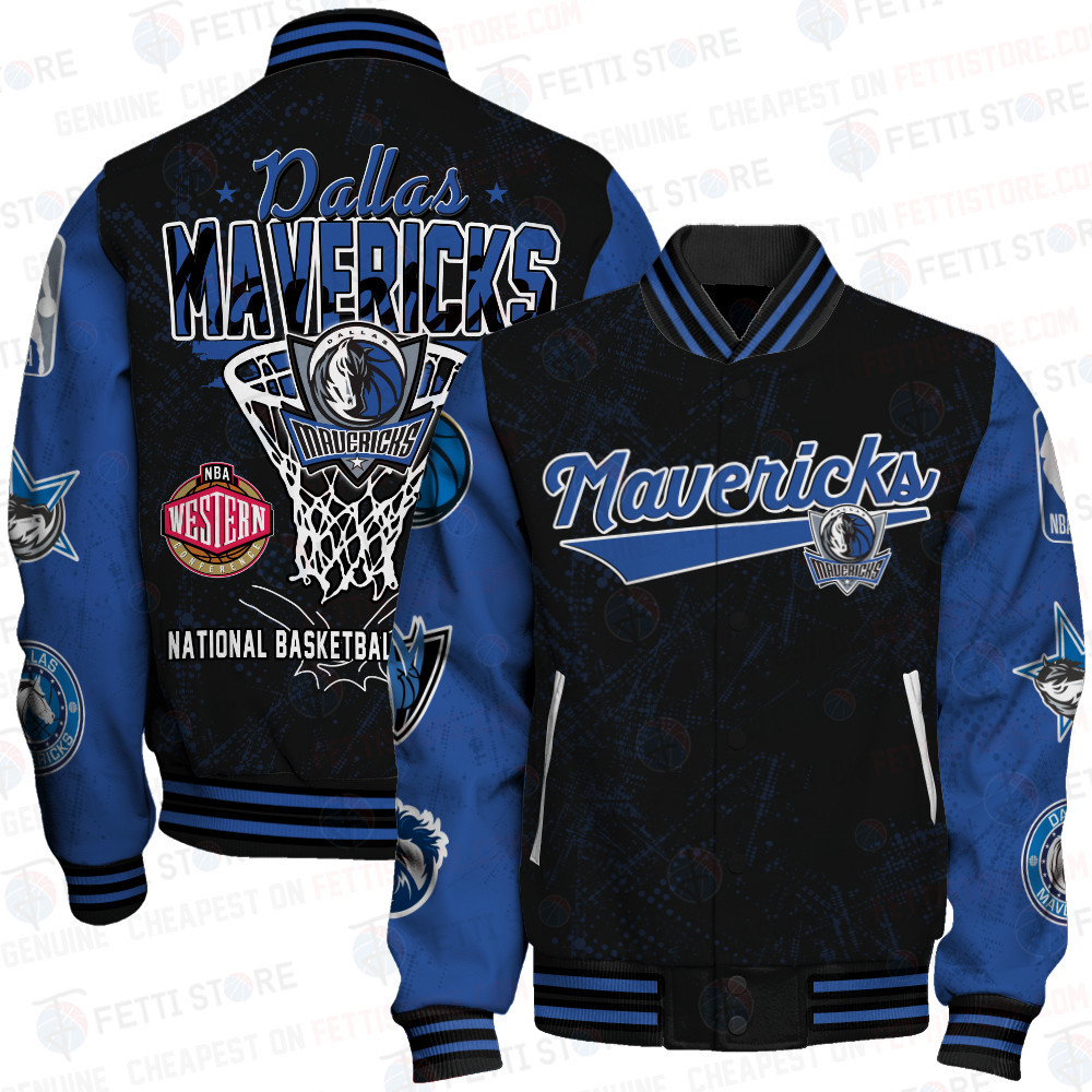 dallas mavericks nba baseball varsity jacket baseball jacket all over print sfat v20 wi7no