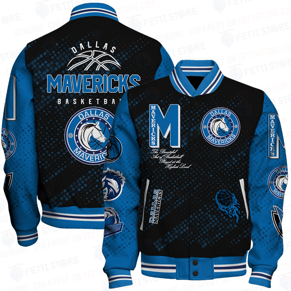 dallas mavericks nba baseball varsity jacket baseball jacket all over print sh1 v4 id6d1