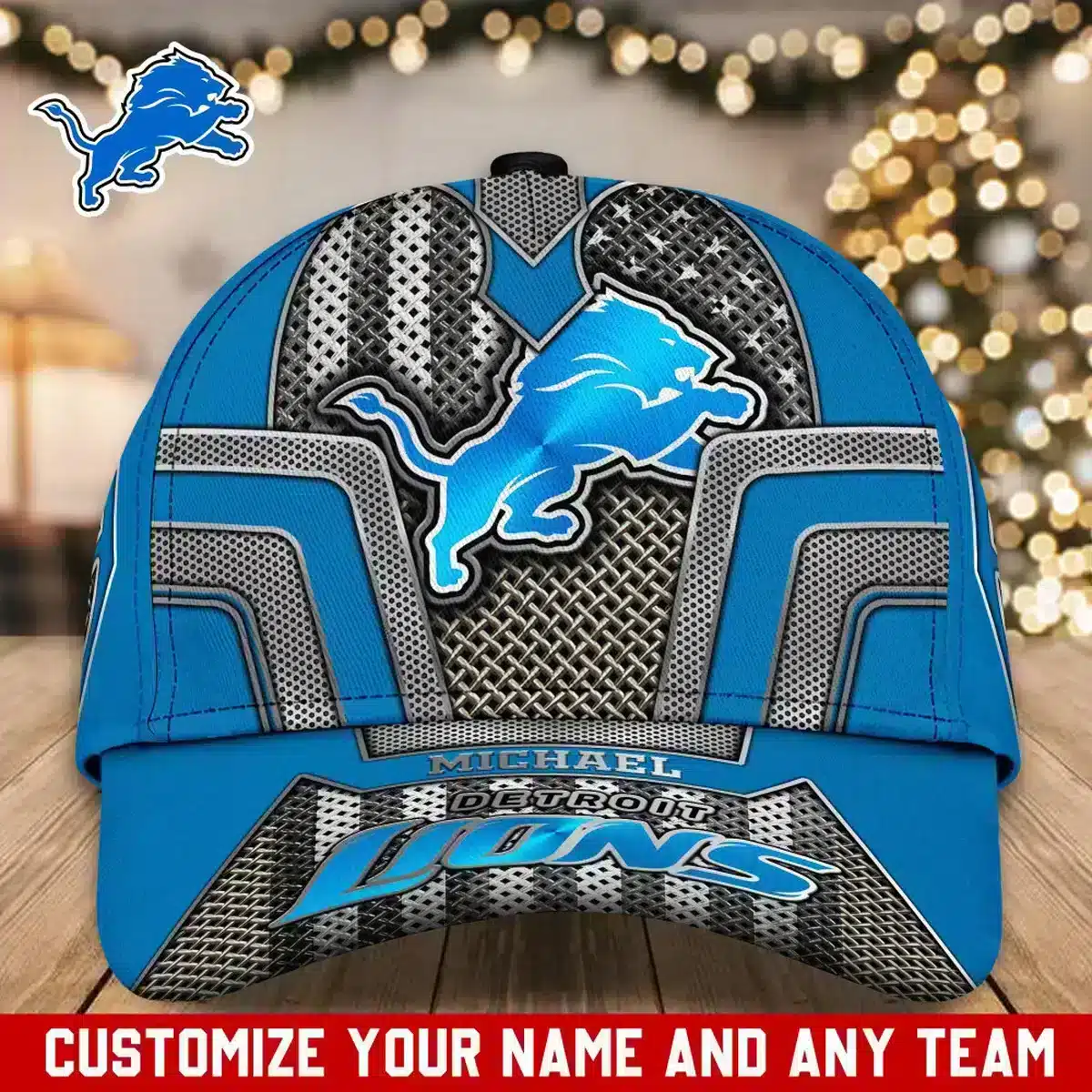 detroit lions classic cap gift for fans wty241322 rv6jy