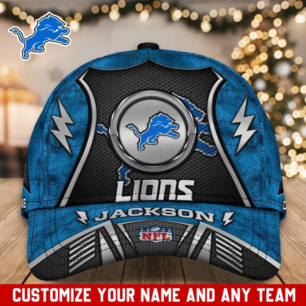 detroit lions classic cap gift for fans wty241329 z7ymt