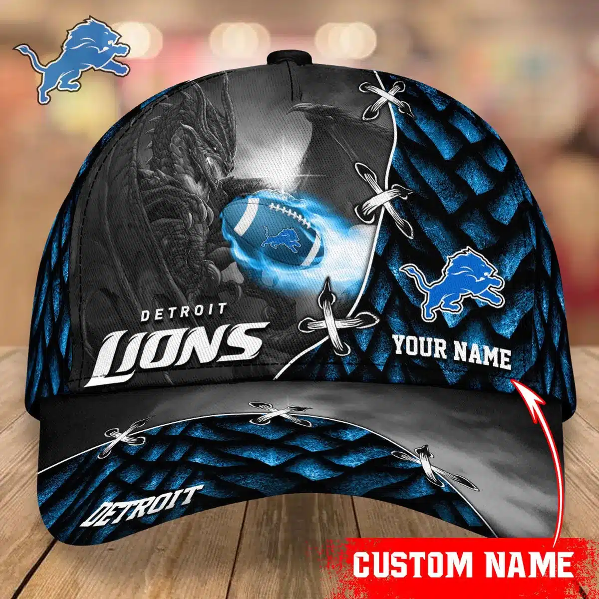 detroit lions classic cap gift for fans wty241330 nozpd