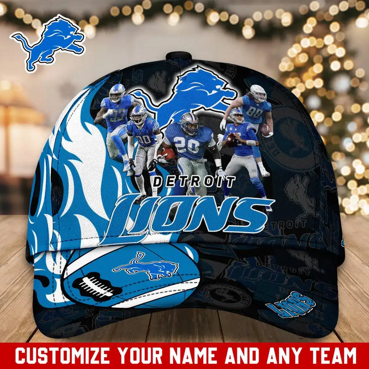 detroit lions classic cap gift for fans wty241343 p62jx