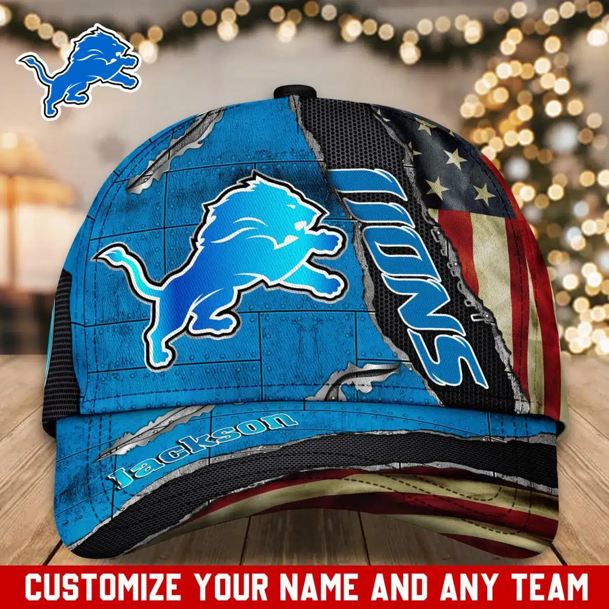 detroit lions classic cap gift for fans wty241354 qyufe