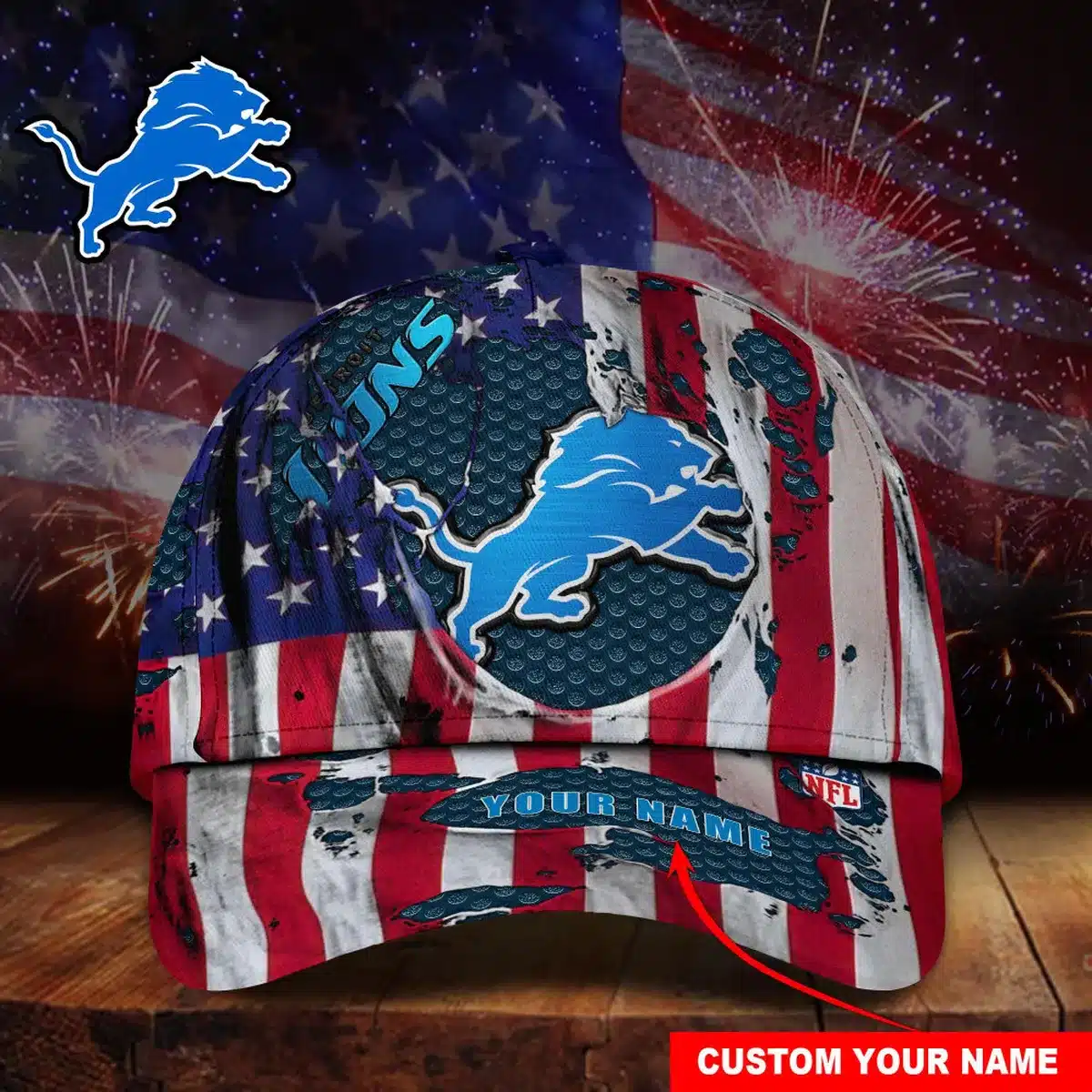 detroit lions classic cap gift for fans wty241372 mqm9a