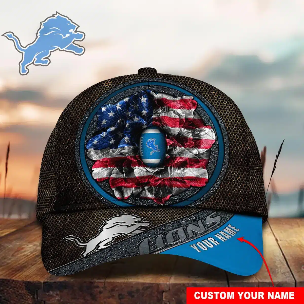 detroit lions classic cap gift for fans wty241373 gywcj