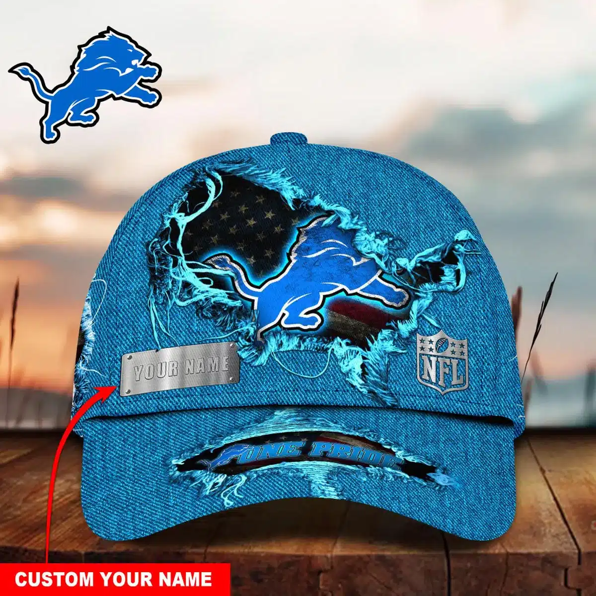 detroit lions classic cap gift for fans wty241388 b86tz