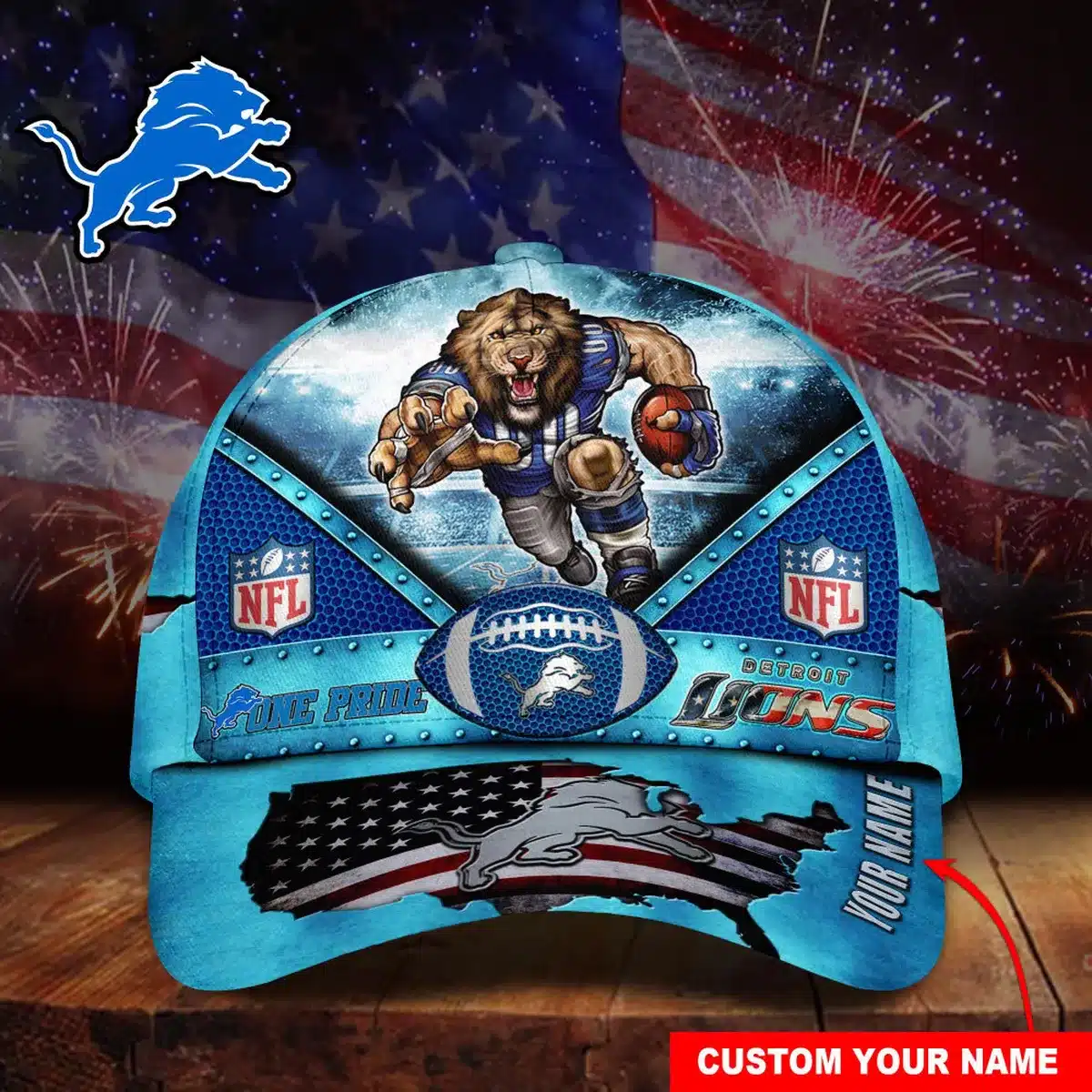 detroit lions classic cap gift for fans wty241401 32qjn