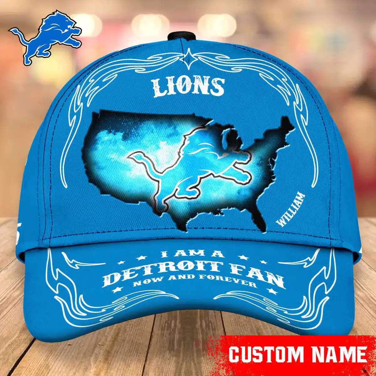 detroit lions classic cap gift for fans wty241403 kj7dv