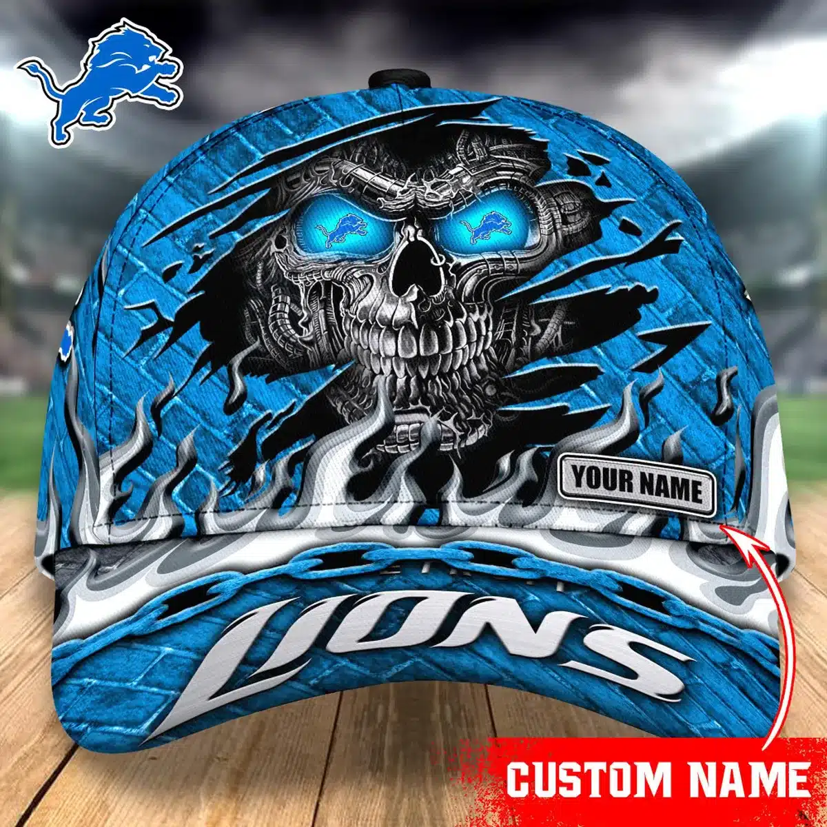 detroit lions classic cap gift for fans wty241407 xwn1n