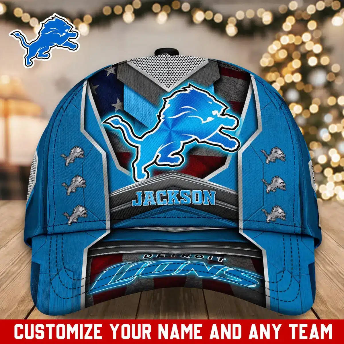 detroit lions classic cap gift for fans wty241408 tenki