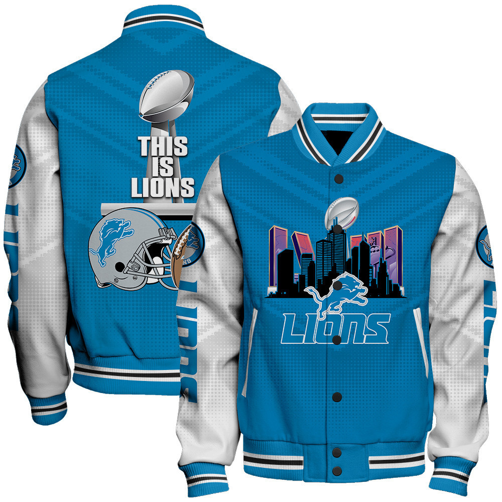 detroit lions lviii this is lions baseball varsity jacket baseball jacket all over print qaufu