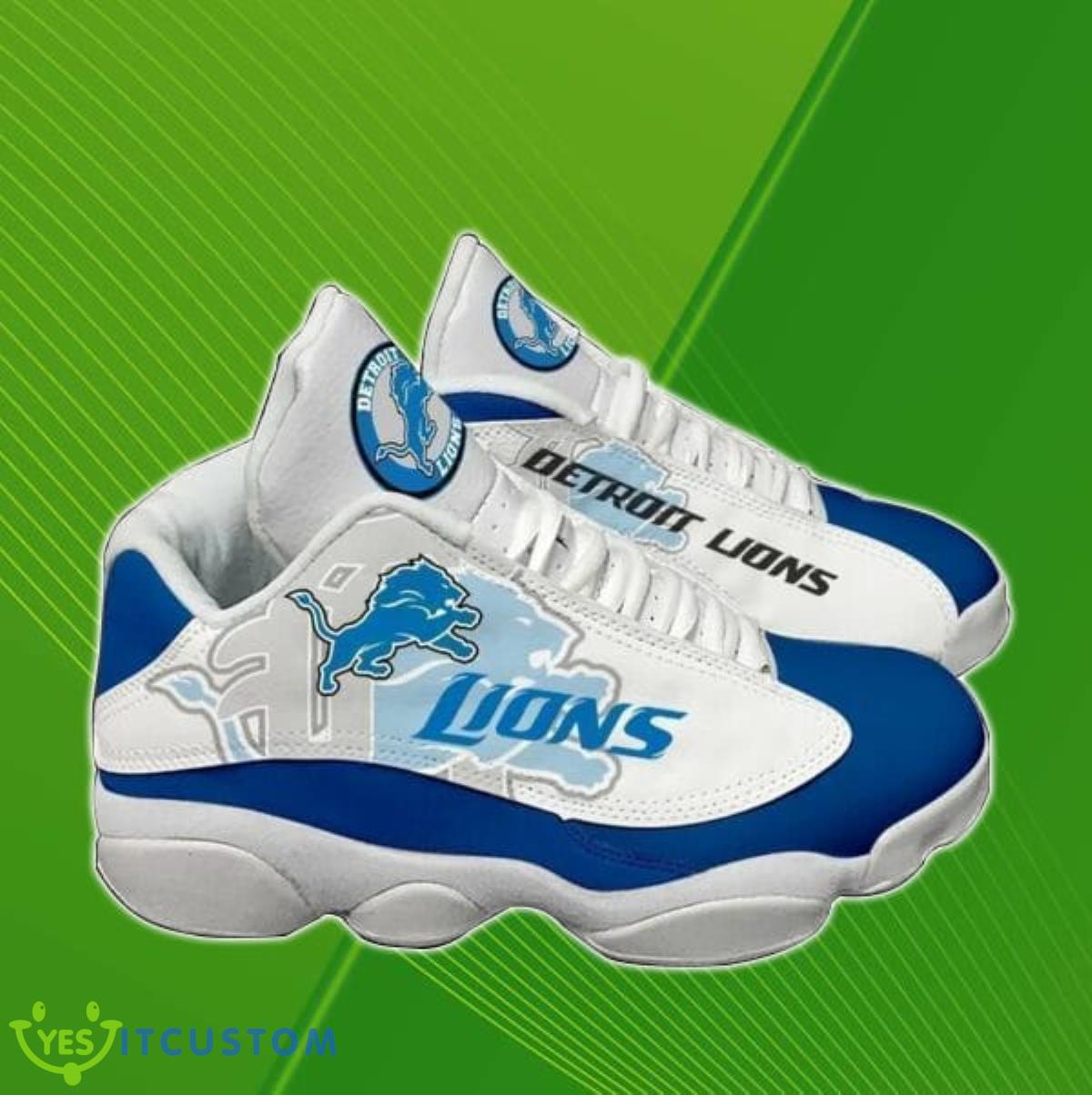 detroit lions nfl air jordan 13 sneakers best gift for fans