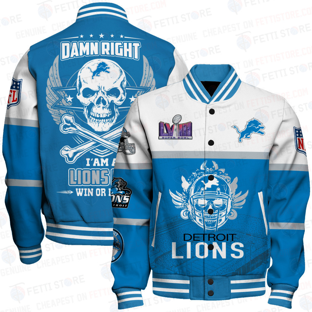 detroit lions nfl baseball varsity jacket baseball jacket all over print stm v4 ngetq