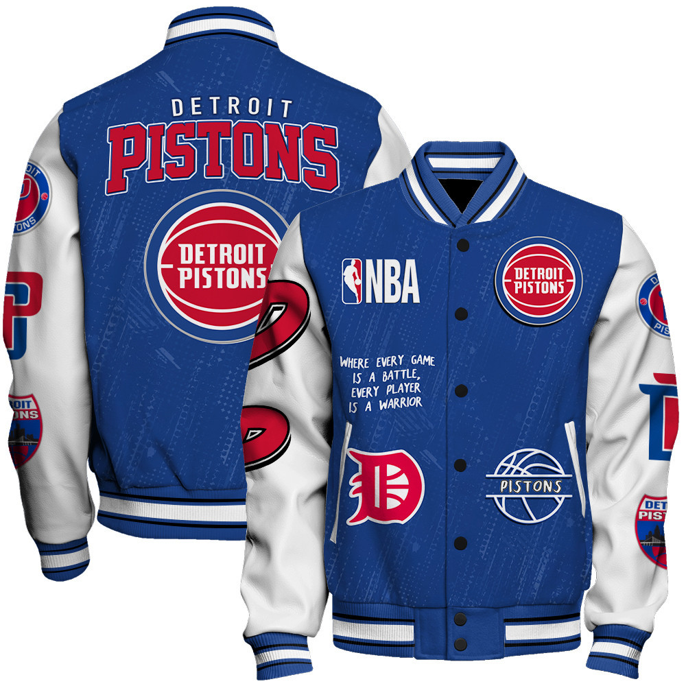 detroit pistons team logo nba 2024 baseball varsity jacket baseball jacket all over print sfat v13 hidal