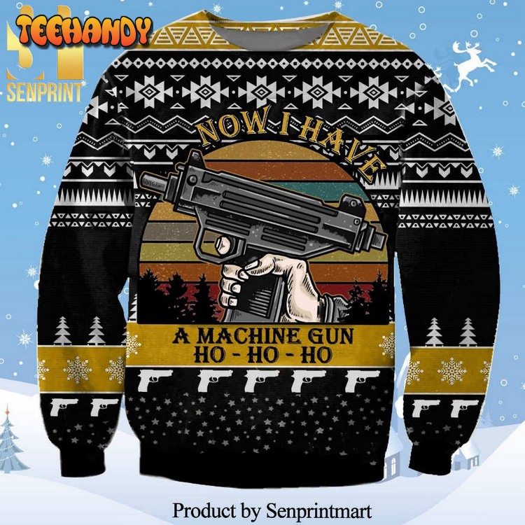 die hard now i have a machine gun ho ho ho ugly xmas sweater 8yhhk