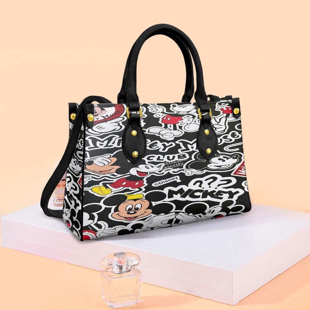 disney mickey mouse comics fashion lady handbag 5wim7