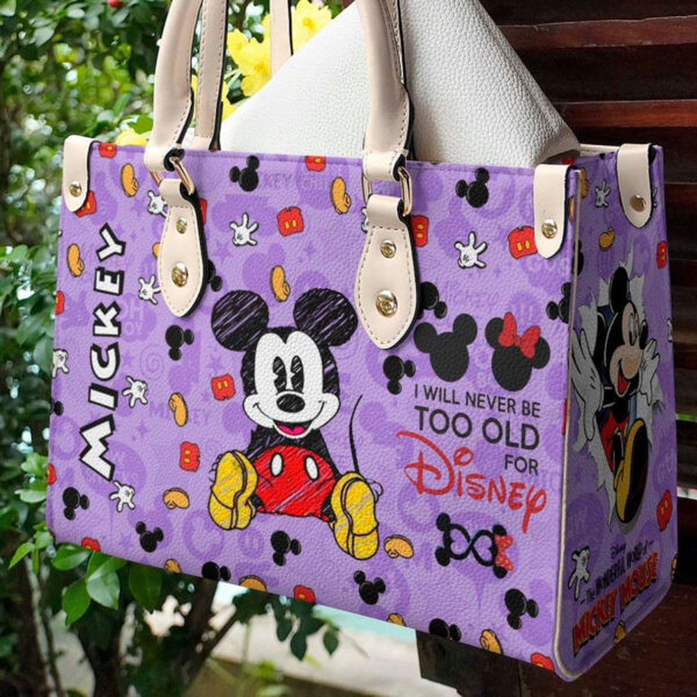 disney mickey mouse gift for fan disney mickey mouse handbag fashion lady handbag 8tggs