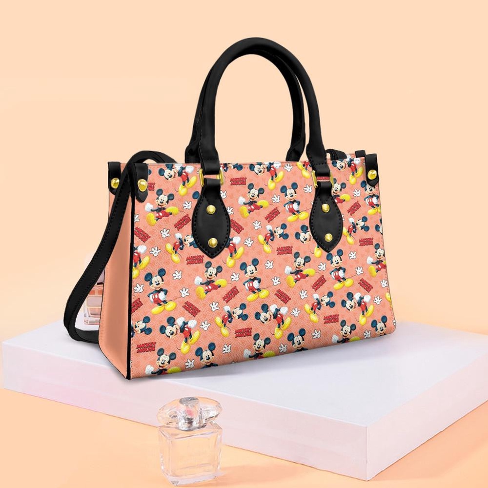 disney mickey mouse gift lover fashion lady handbag kp640