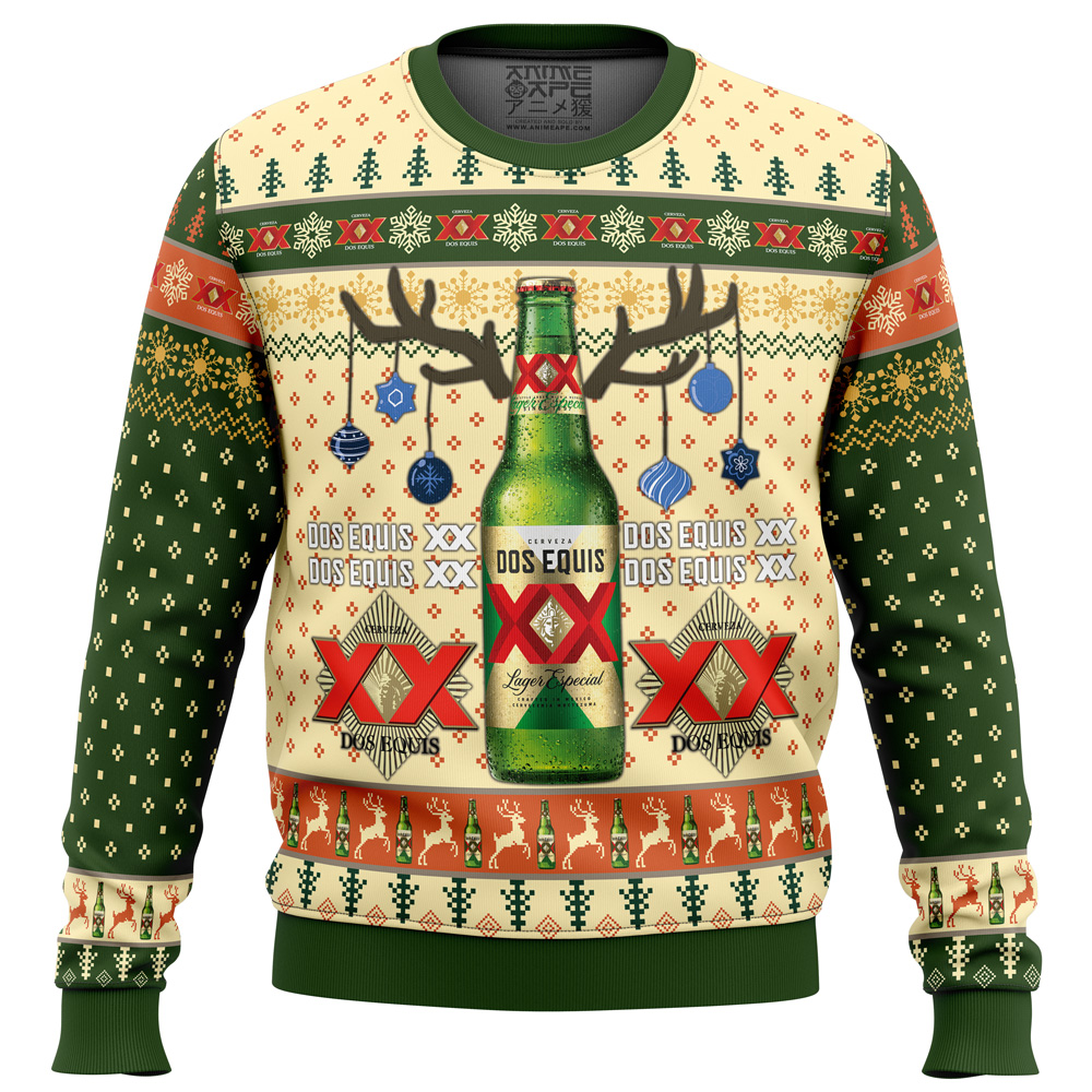 dos Ugly Christmas Sweater front mockup