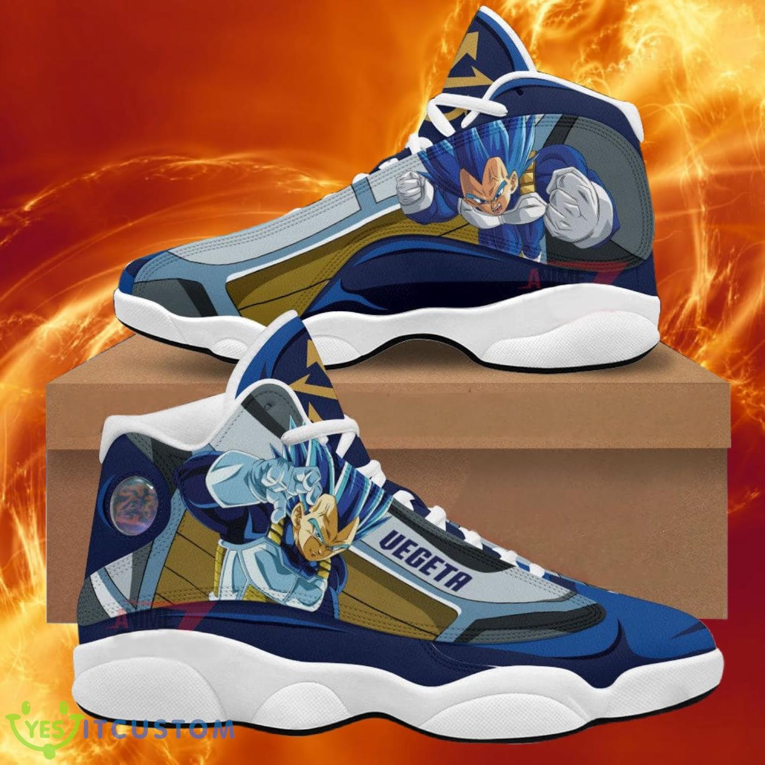 dragon ball vegeta air jordan 13 sneakers anime shoes