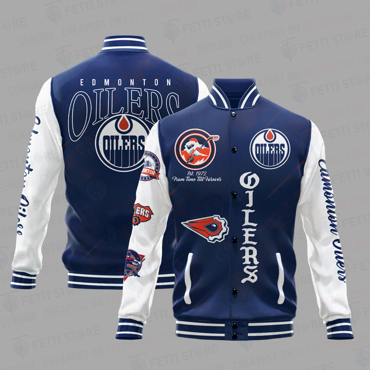 edmonton oilers nhl baseball varsity jacket baseball jacket all over print sh1 v1 4w3em