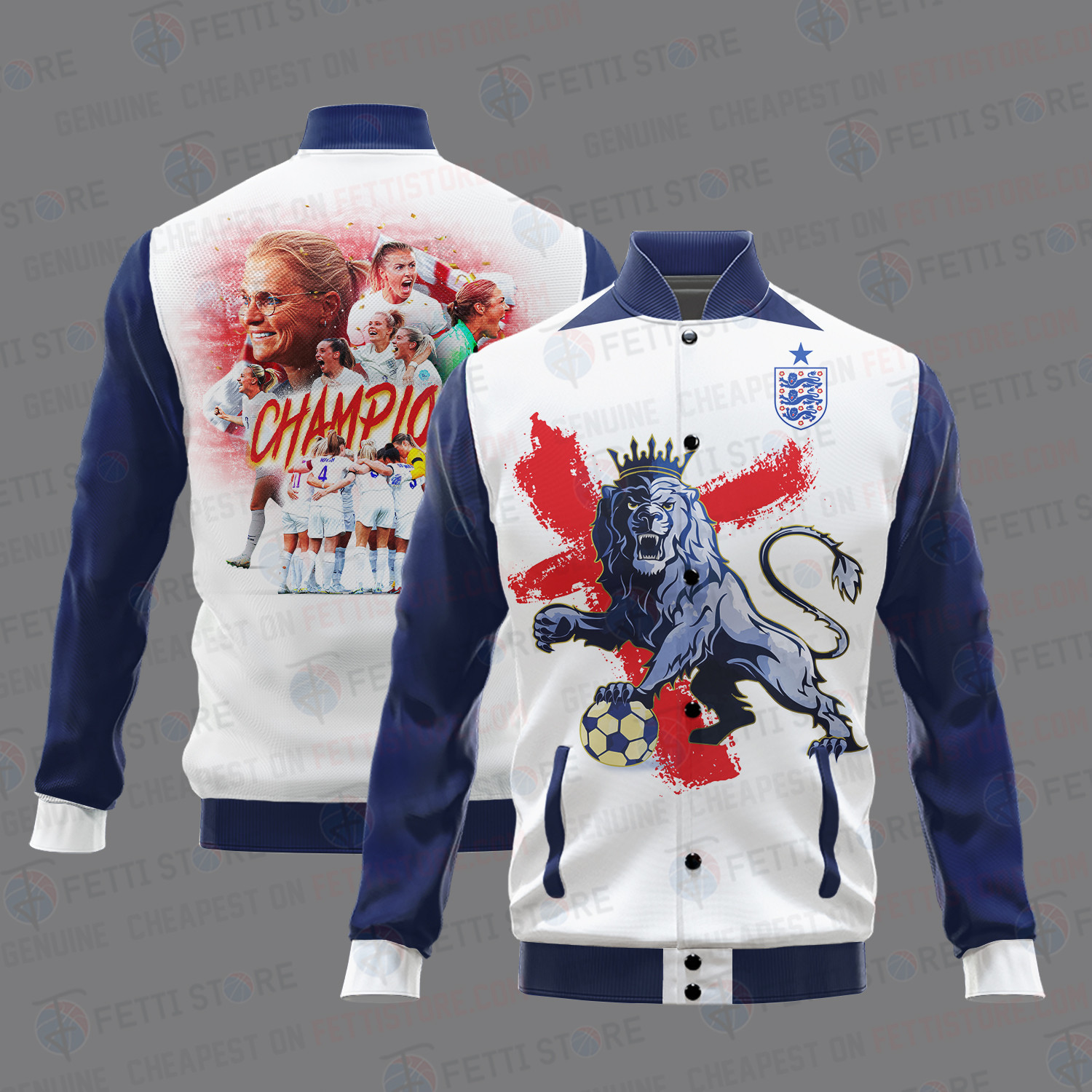 england womens national football team champions 3d baseball varsity jacket baseball jacket all over print ycd9p