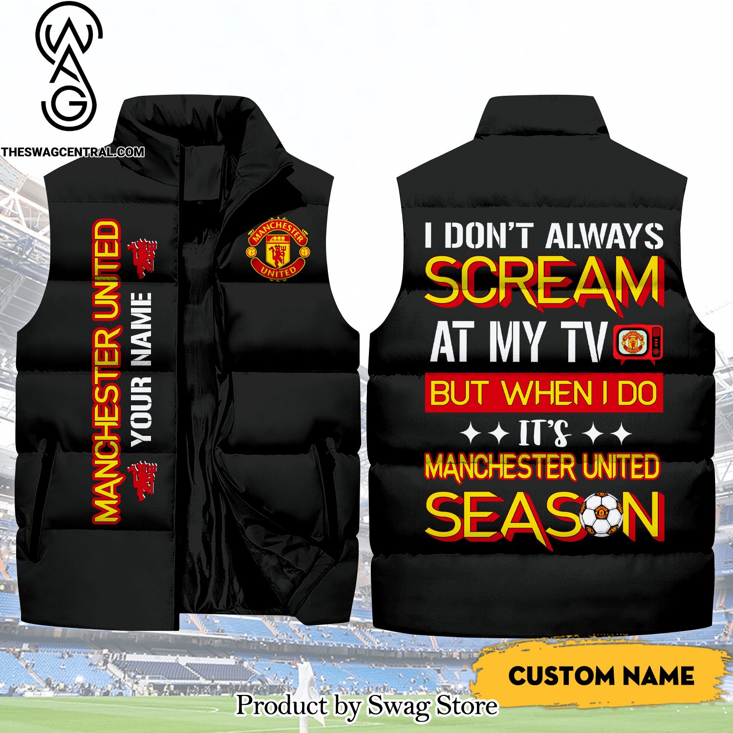 english premier league manchester united season classic sleeveless jacket 1 km7fl