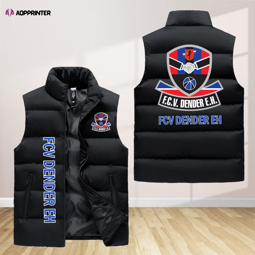 f c v dender e h sleeveless puffer jacket custom for fans gifts