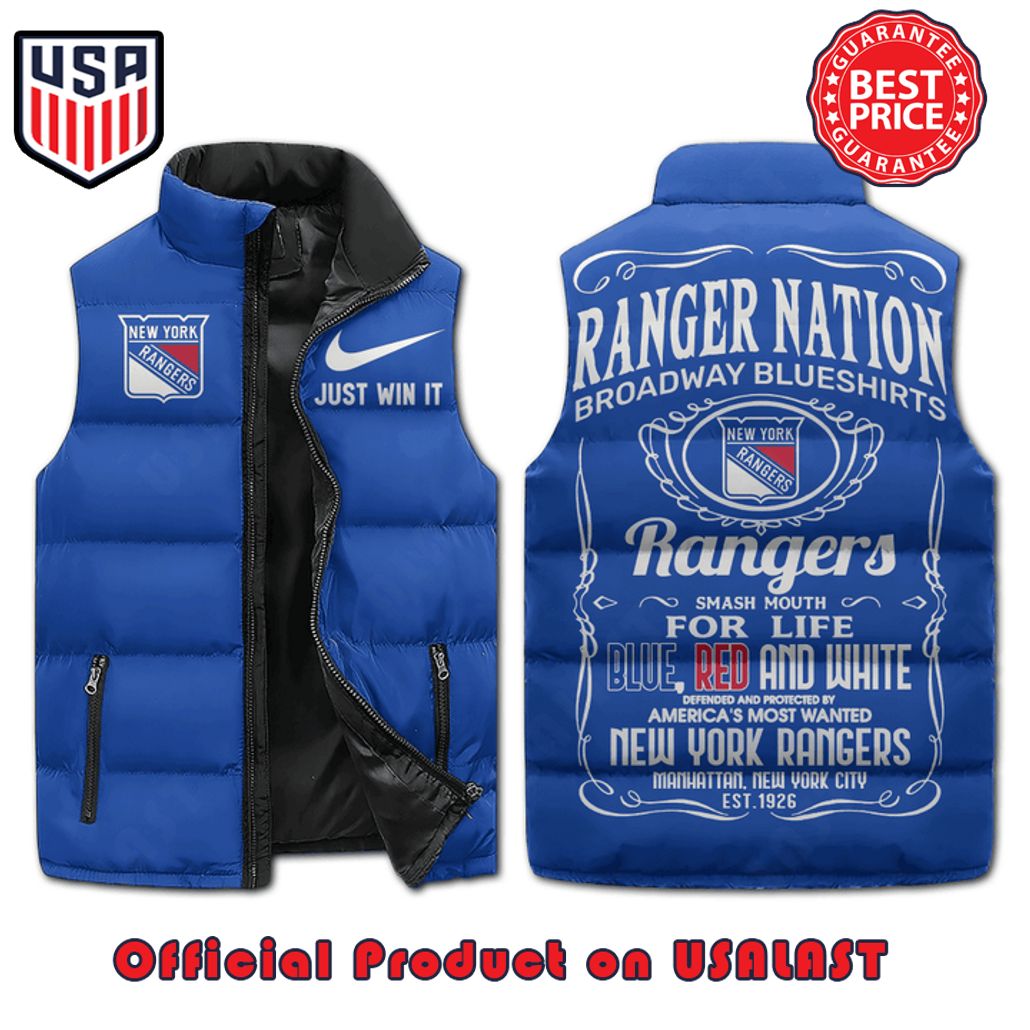 fYpQxnde new york rangers just win it nike puffer sleeveless jacket 1 j0t98